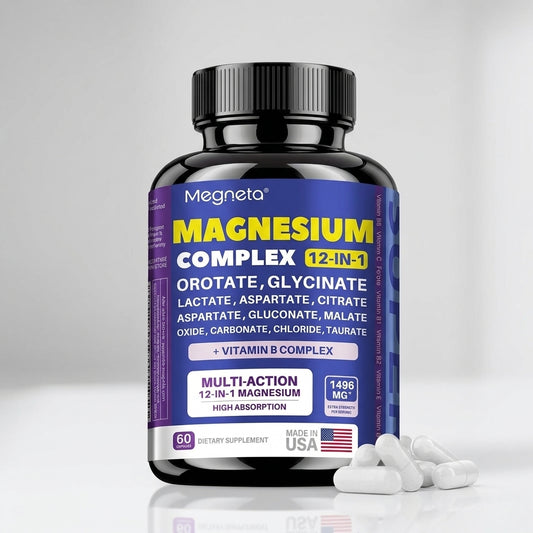Magnesio Complejo 12 - en 1 y vitamina B - OFERTA 2X1